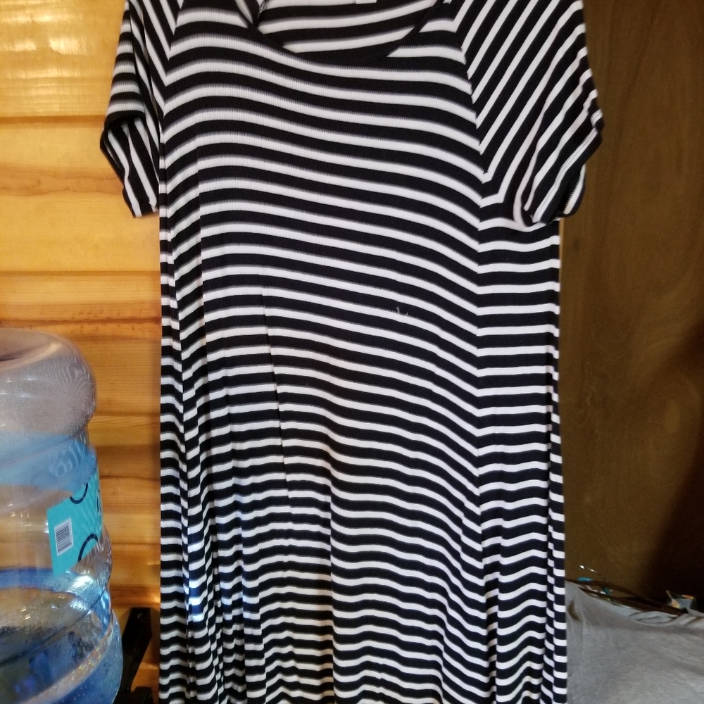 Midi t shirt dress